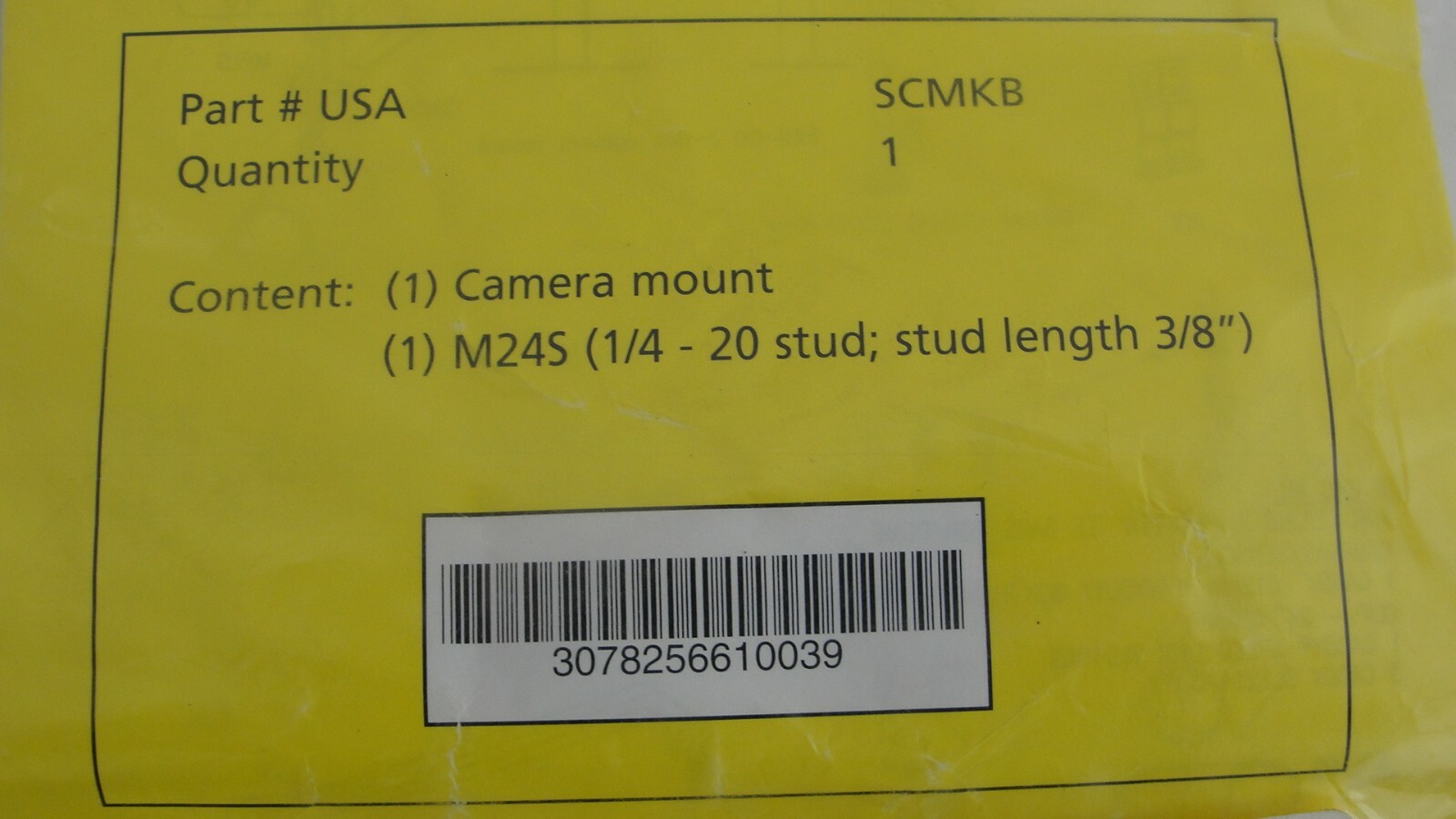 ERICO SCMKB Security Camera Mounting Kit for Beam Flange
