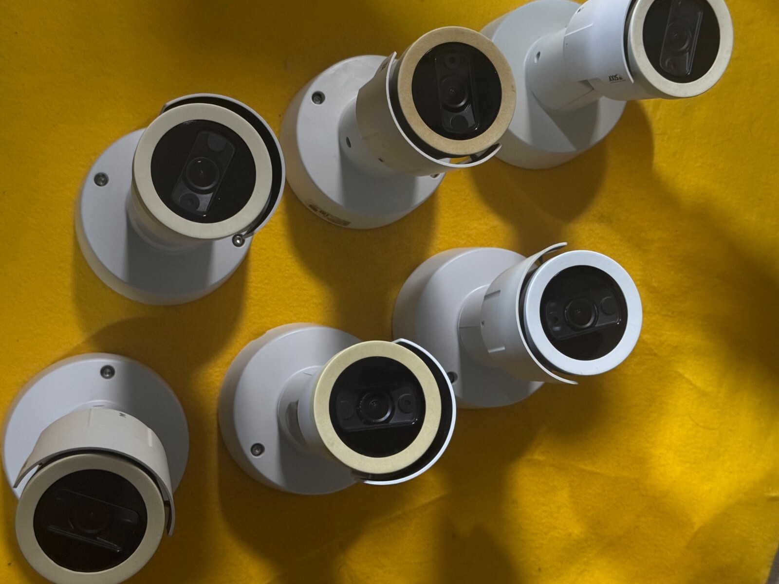 Used AXIS M2025-LE Fixed Network Camera set of 6 Operation confirmed From Japan