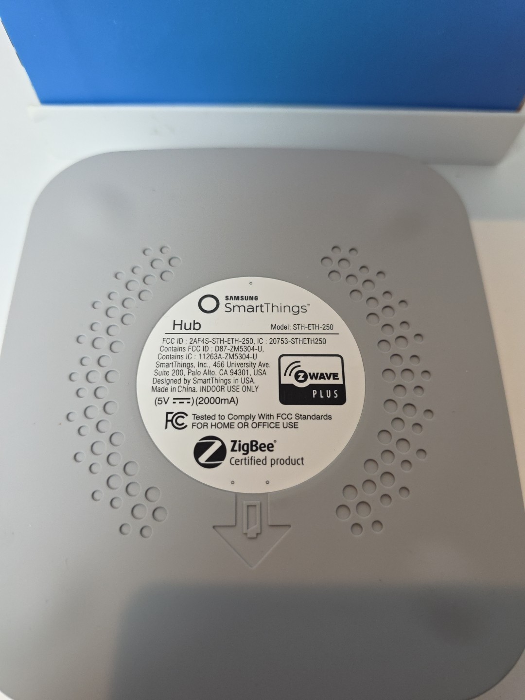 Samsung SmartThings Hub STH-ETH-250 Smart Home Hub