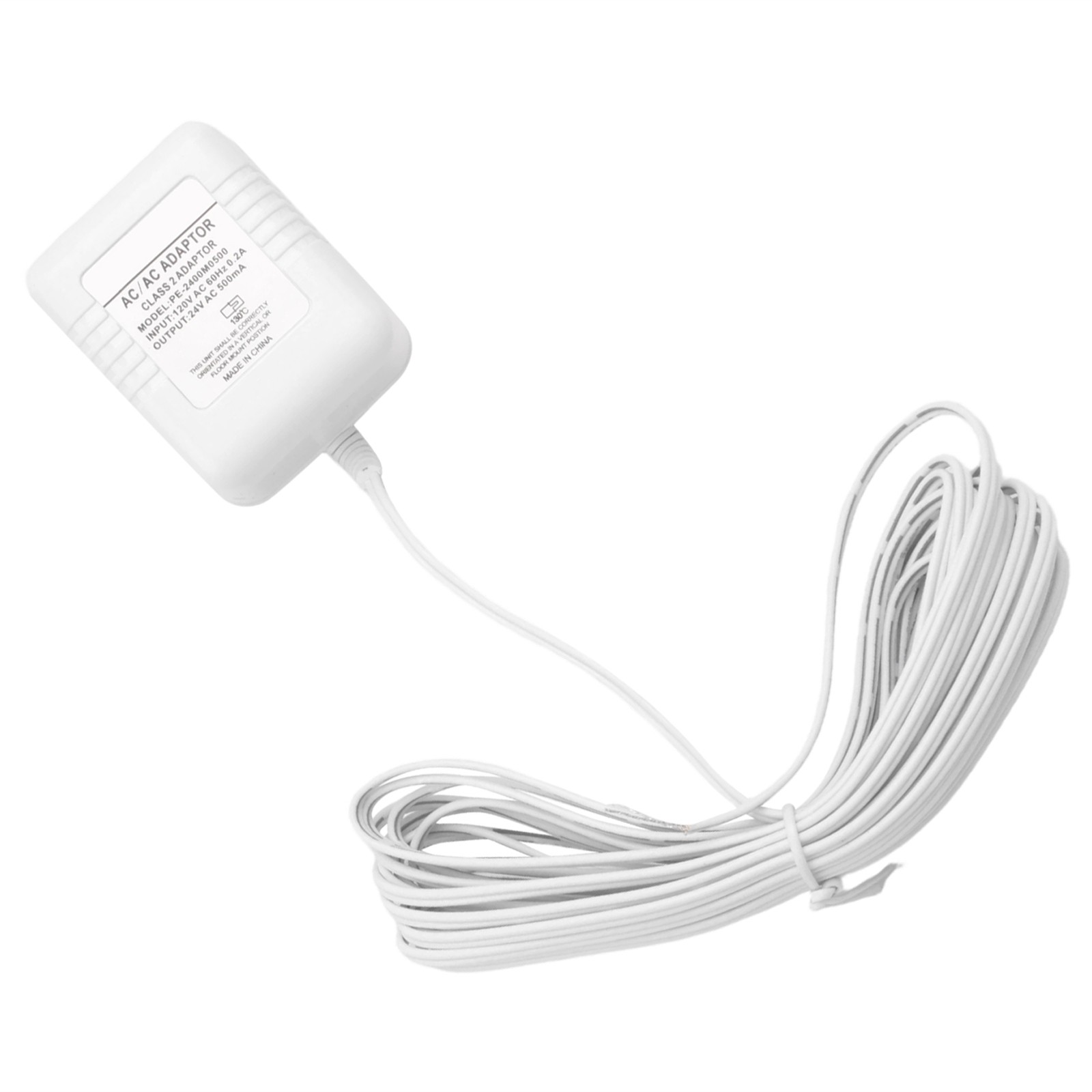 Doorbell Transformer 24V Adapter for Video Doorbell, 16.4ft Long C Wire 2699