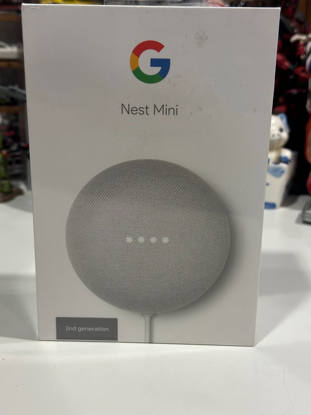 Google Nest Mini 2nd Generation Smart Speaker Charcoal New Factory Sealed