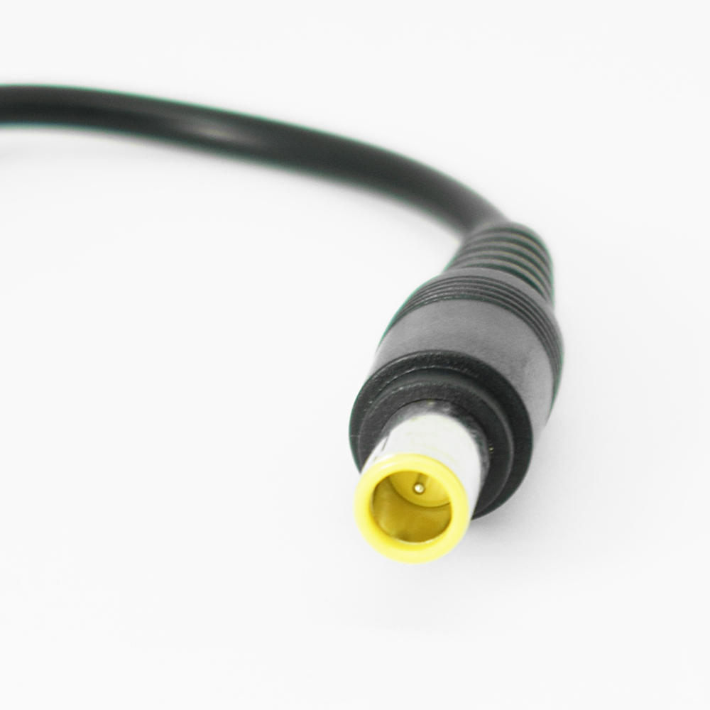 1pc 14cm 7.9×5.5mm Male To Square DC Female Adapter Cable For Lenovo ThinkPad
