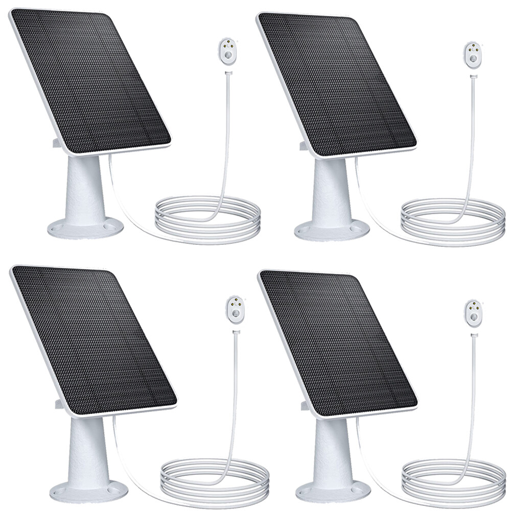 1-4Pcs Solar Panel Charger for Arlo Ultra/Ultra2/Pro 3/Pro 4 Security Camera USA