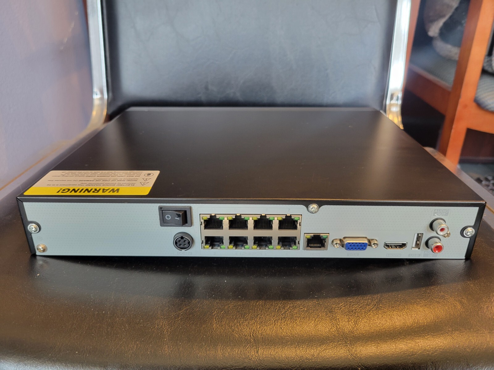Eyemax IP Power Series TS-5508A-08E 8CH 4K NVR System, 4TB Apps: Super Live Plus