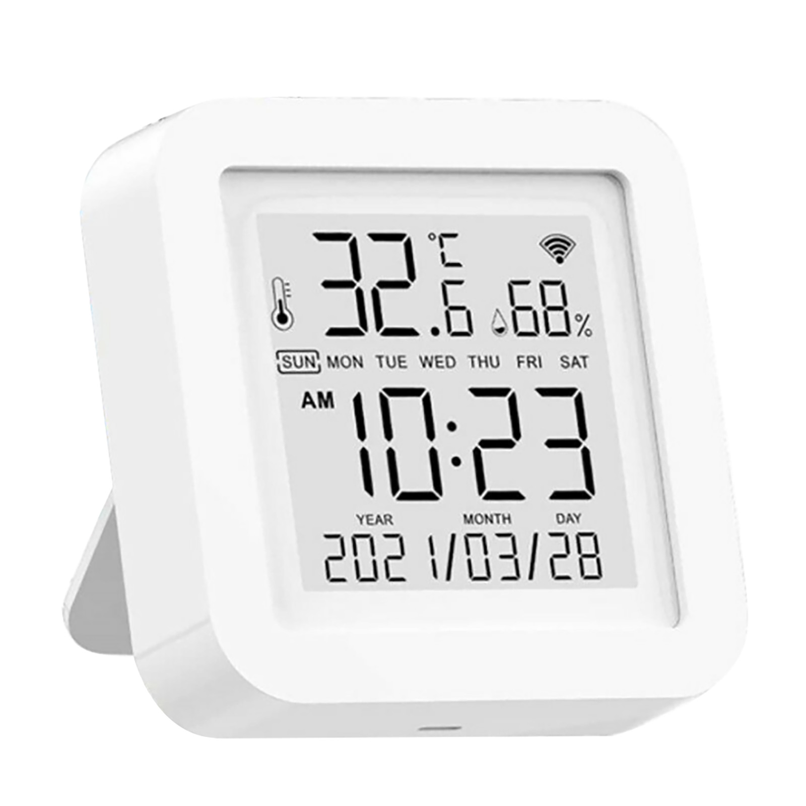 Smart Thermometer Hygrometer Wi-Fi Temperature Humidity Sensor Home Improvement