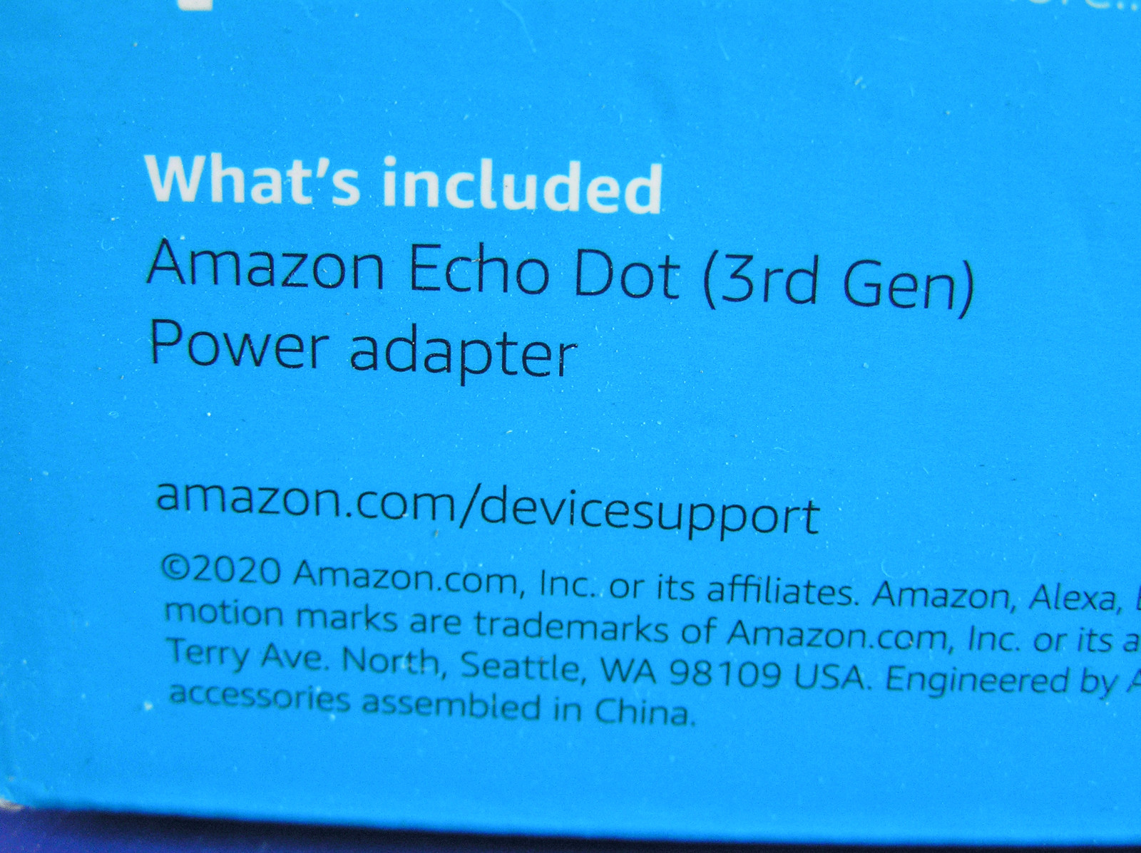 Never Opened Amazon Echo Dot (3rd Generation) Smart Speaker – Charcoal Brand New