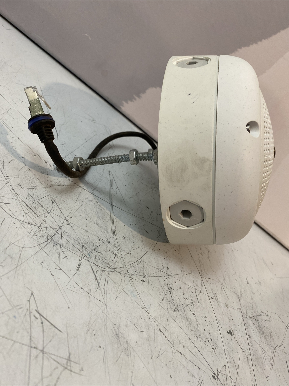 Mobotix MX-Q24M-SEC~D11 / Q24 3.1 Megapixel Dome Network IP Security Camera Used