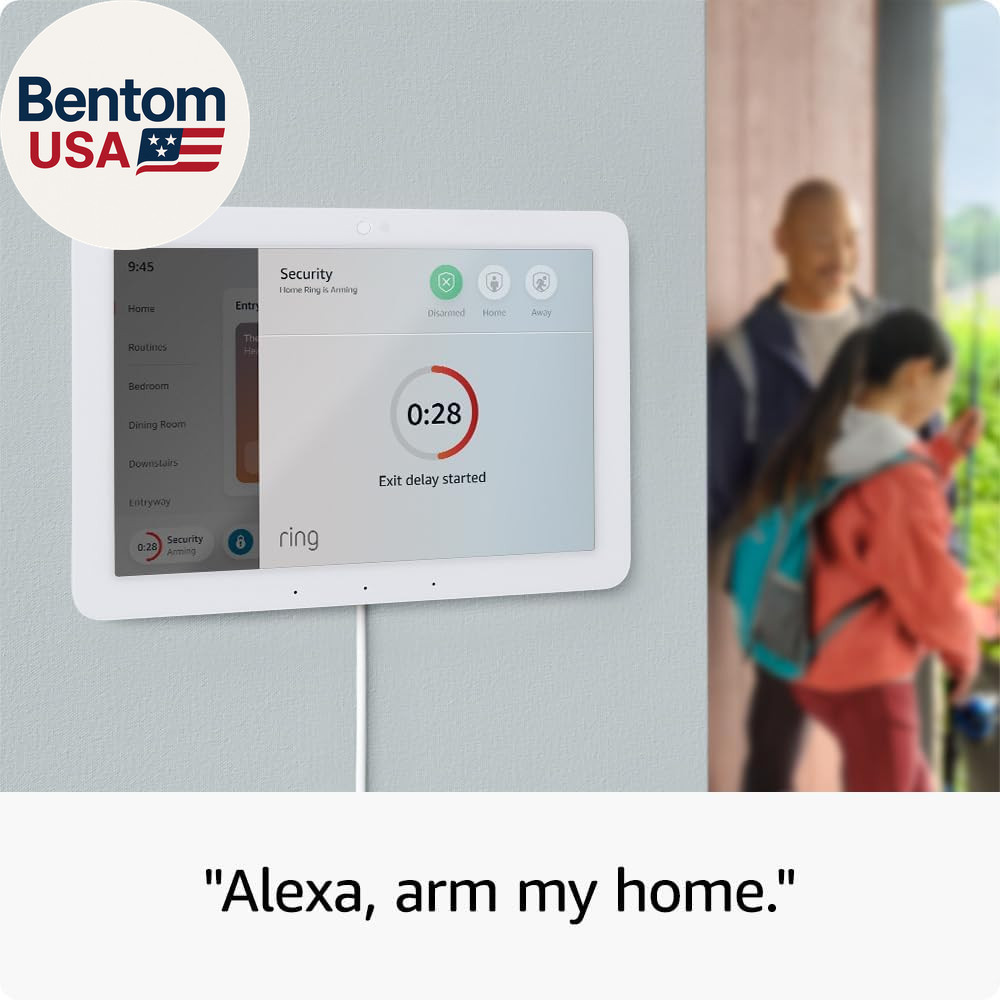 Echo Hub, 8” Smart Home Control Panel, Designed for Alexa+, Compatible with Thou