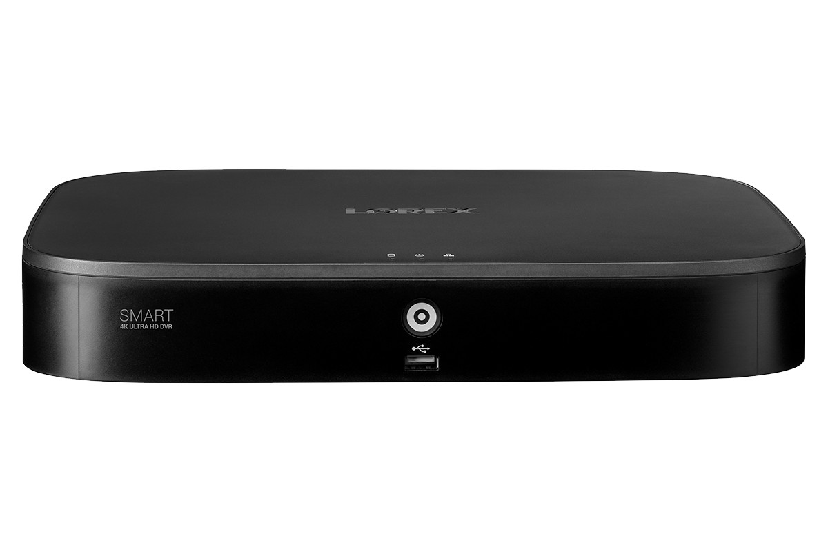Lorex 4K HD 8Ch DVR Security Video Camera Network Recorder 2TB HDD Smart D861A82