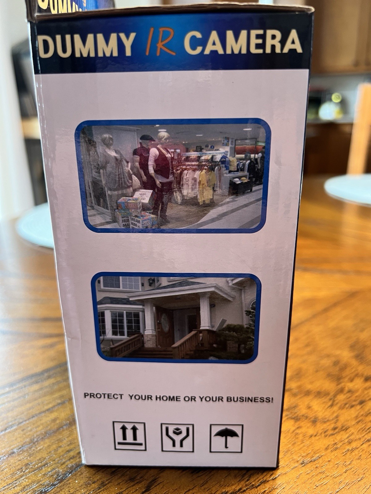 IR Bullet Fake Dummy Surveillance Security Camera with Rec Light 2 PACK SEE PICS