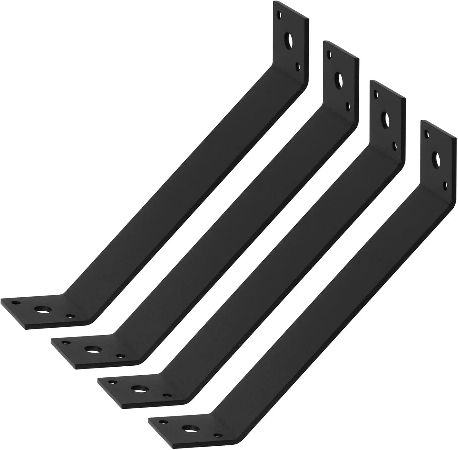 4 Pcs 7-1/8″ X 1-1/2″ Heavy Duty inside Mount 45-Degree Angle Bracket Strap Brac