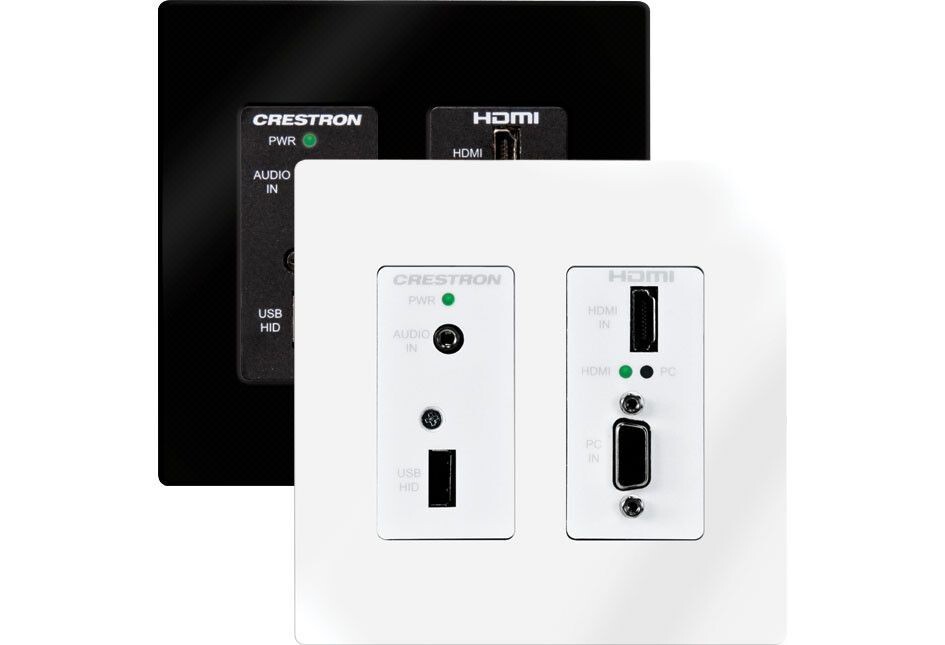 Crestron DM-TX-200-2G-B-T Wall Plate DigitalMedia™ CAT Transmitter 200 6503588