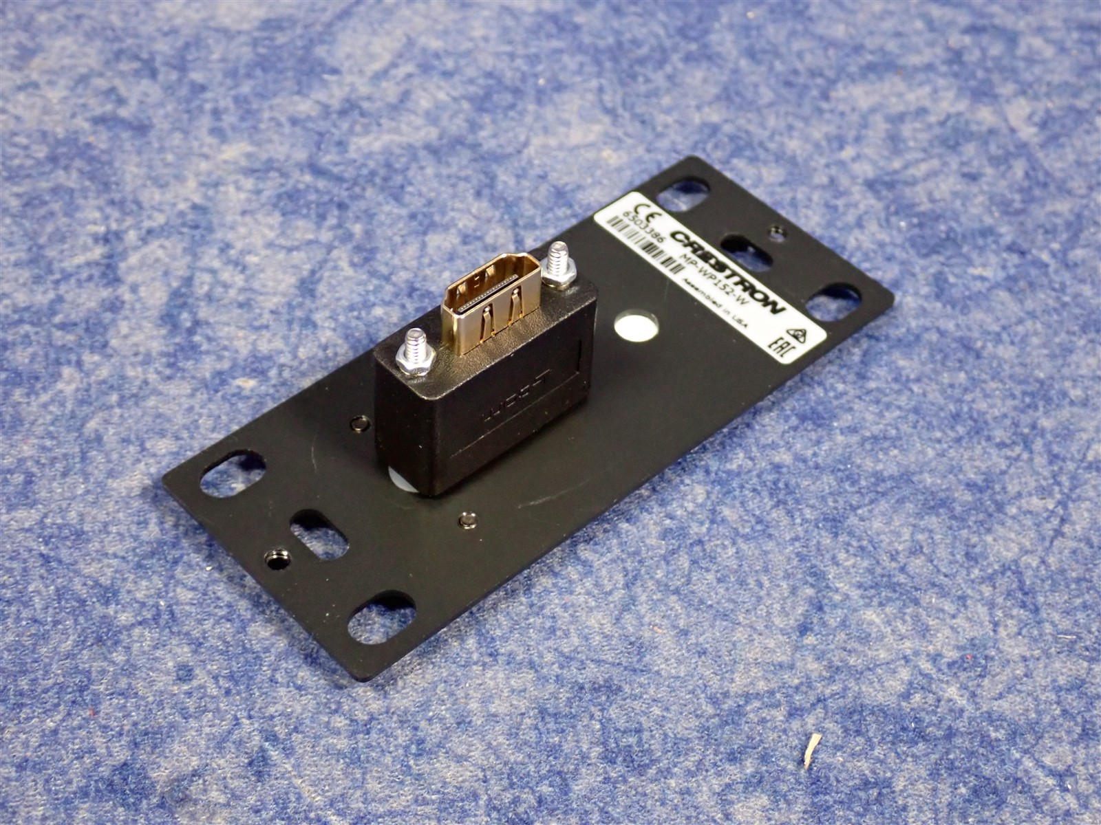 Crestron MP-WP152-W Media Presentation Wall Plate – HDMI (G37)