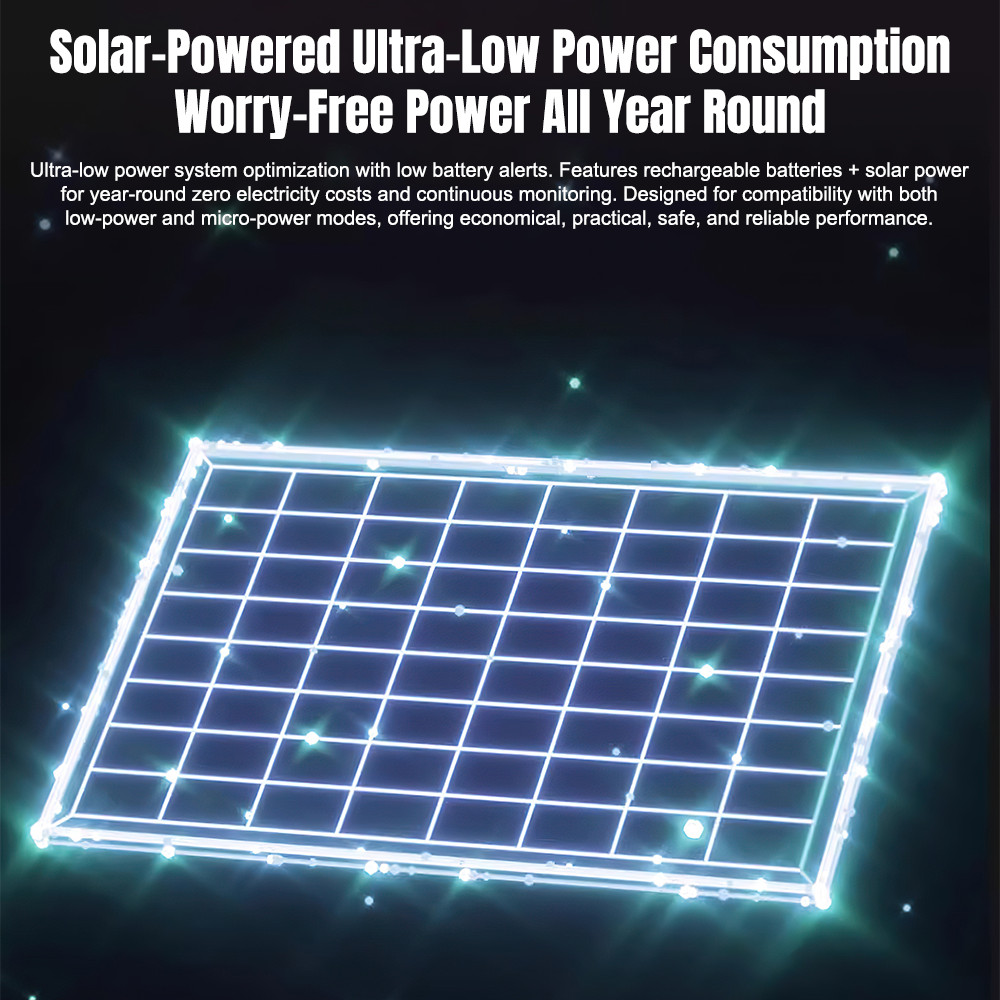 Solar Battery Powered WiFi Outdoor Security Camera Wireless Pan Tilt Home NEW