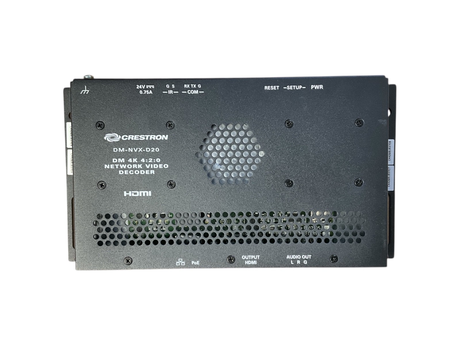 Crestron DM-NVX-D20 4k Network Streaming Encoder/decoder