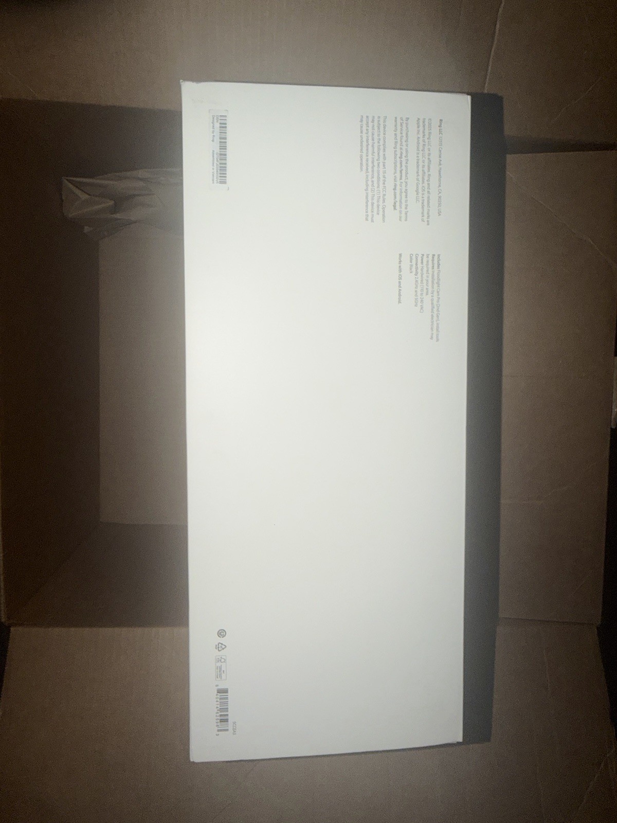 Ring Floodlight Cam Wired Pro Black | NEW Factory Sealed | 3D Motion Detection |