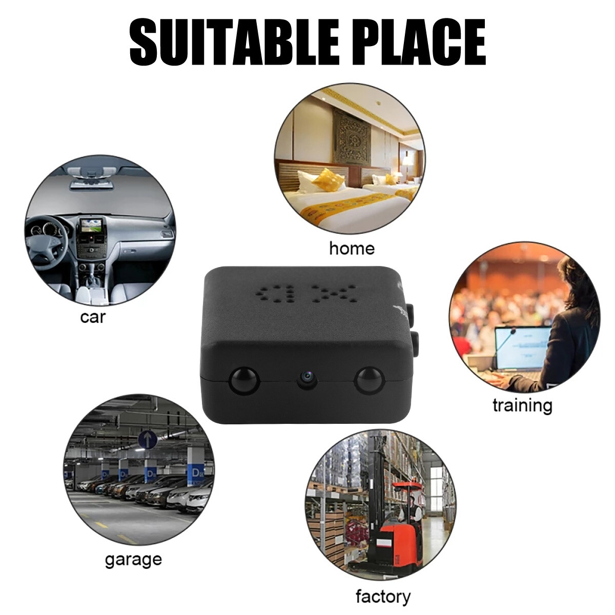 Mini Spy Camera 1080P Home Security Camcorder Night Vision Motion Recorder Cam