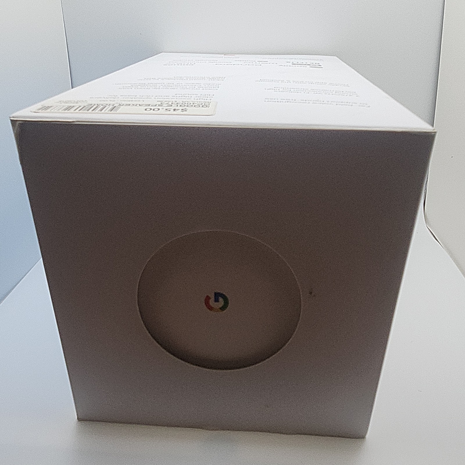 Google Home Smart Speaker w/ Google Assistant, Wi-Fi, White/Gray