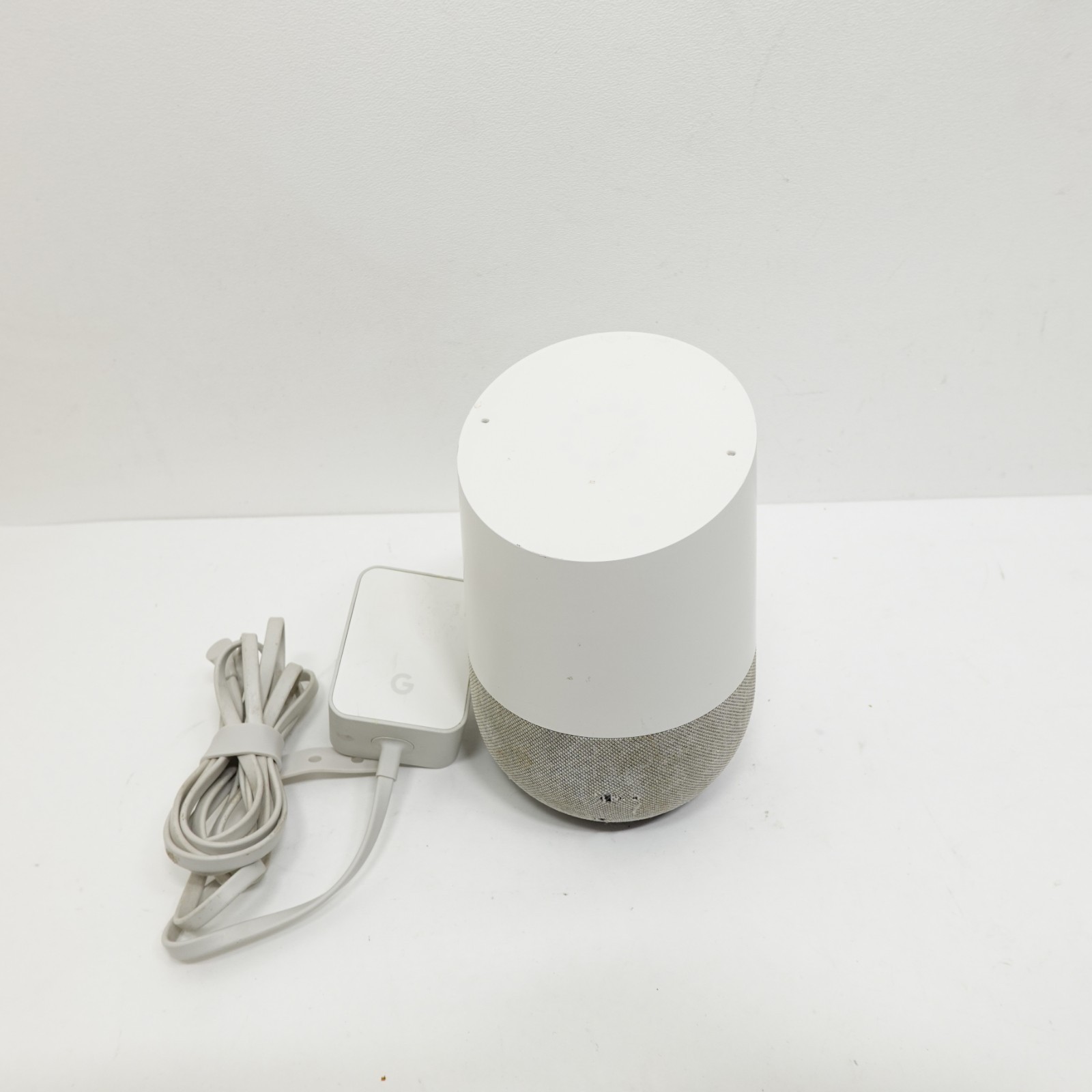Google Home Smart Speaker with Google Assistant – White – Slate #1