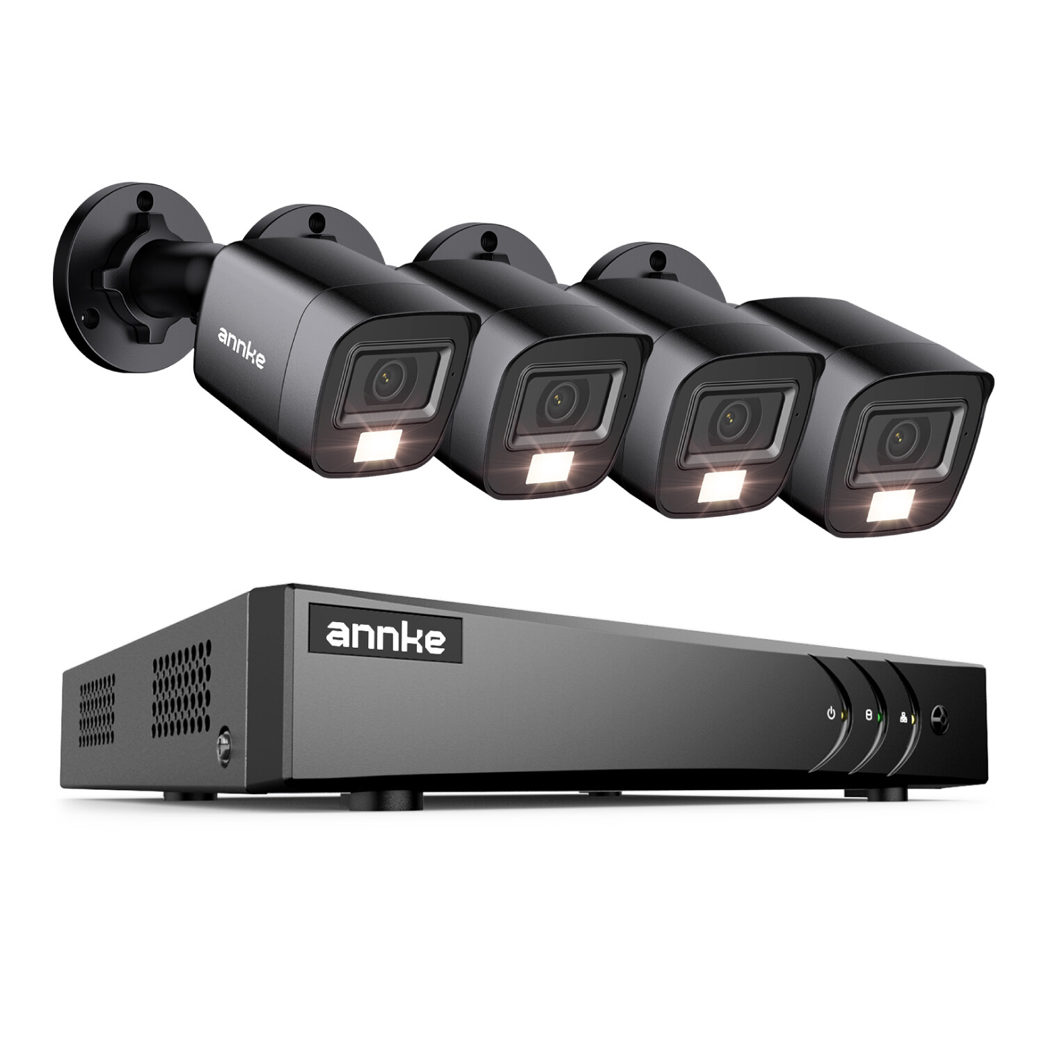 ANNKE 16CH 3K Lite DVR HD 1080P Video CCTV Security Camera System Color Night AI