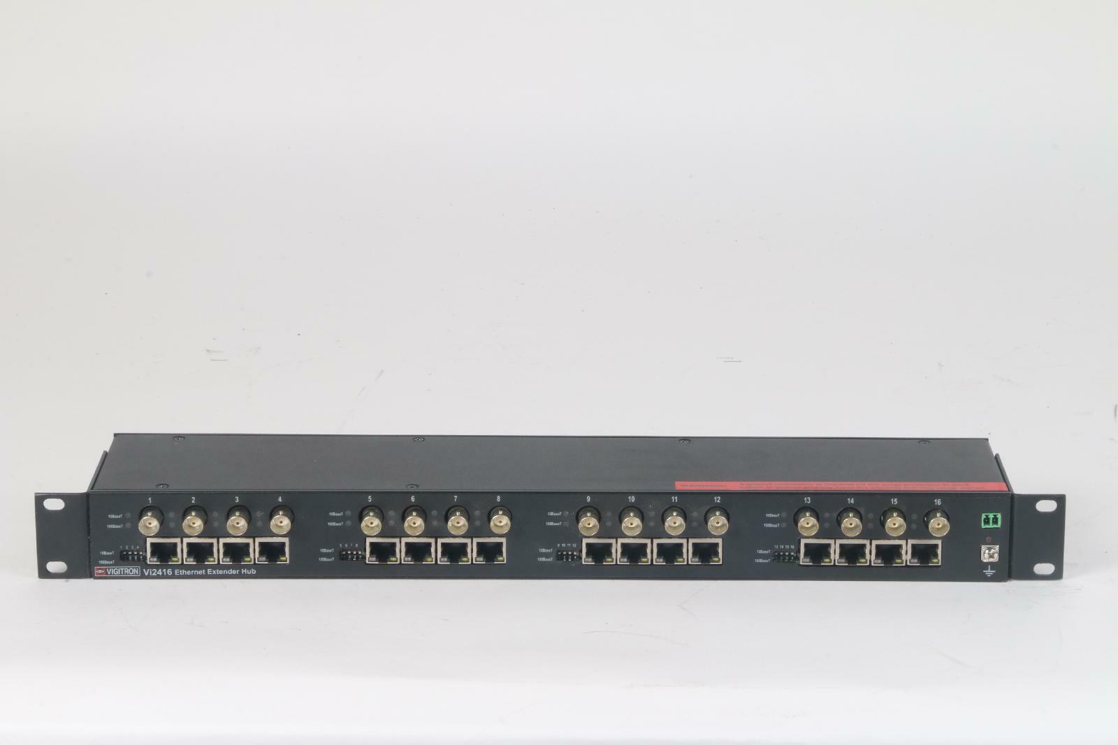 AS IS Vigitron Vi2416 Ethernet Extender Hub