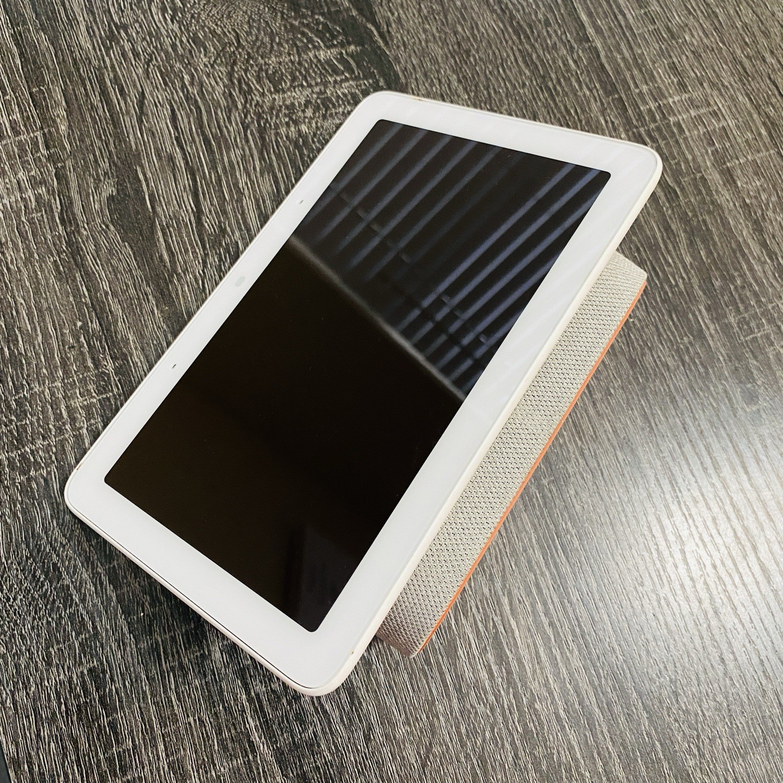 Google Nest Hub H1A 7″ Smart Home Display White/Light Green W/ Pwr Adapter Works