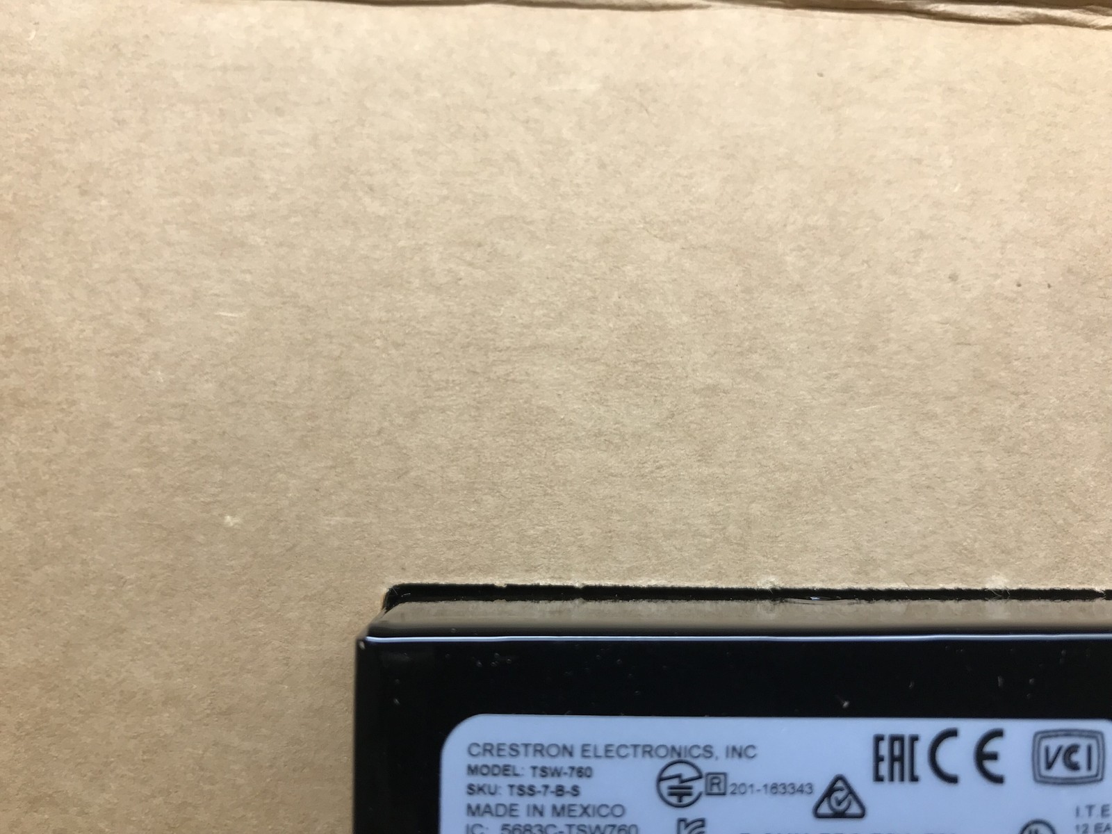 Crestron TSW-760 TSS-7-B-S 7″ inch Touch Screen Room scheduling Controller