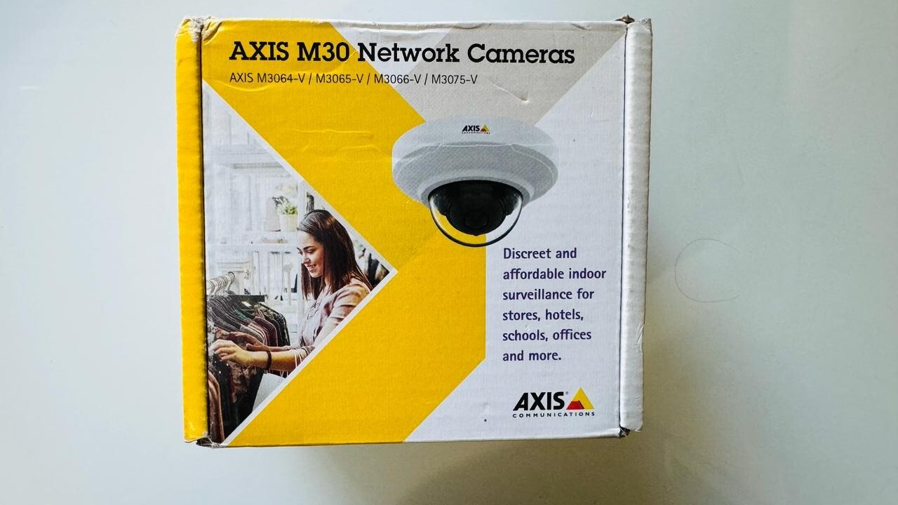 AXIS M3064-V Mini Dome IP Camera 1MP 3.1mm (83°) fixed lens p/n 01716-001