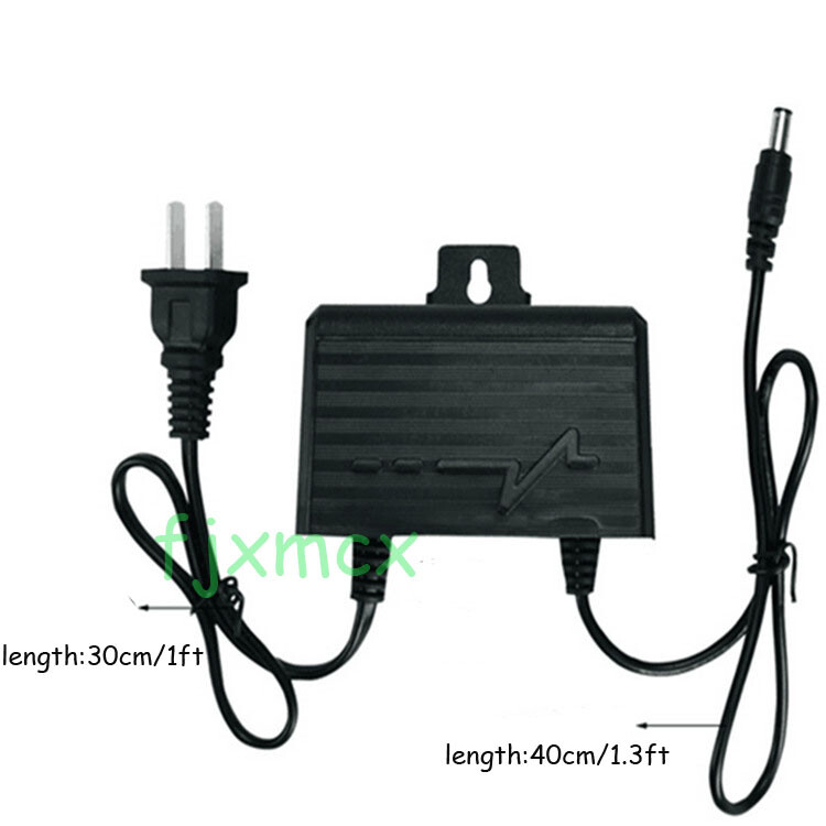 AC to DC 12V 2A Outdoor Power Supply Adapter for Security Cameras Waterproof