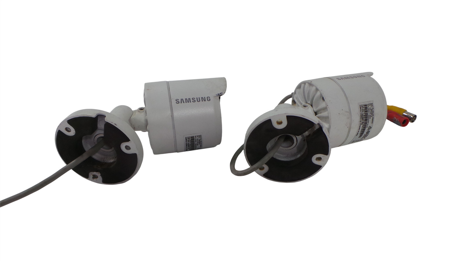 Lot of 2 Samsung SDC-89440BFN 4MP Weather-Resistant IR CCTV Bullet Camera