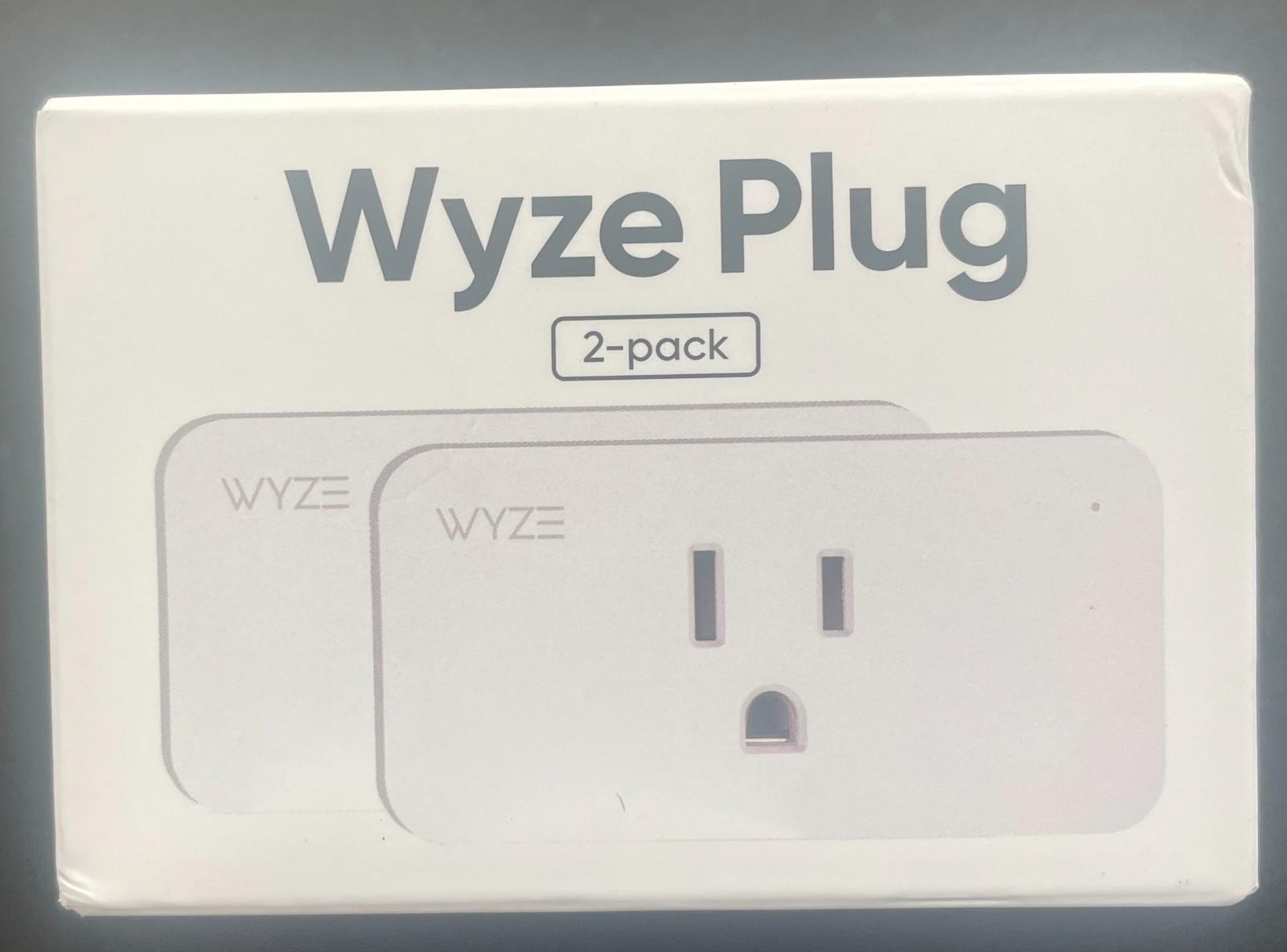 NEW Sealed Wyze WiFi Smart Plug – 2 Pack | No Hub Required – White