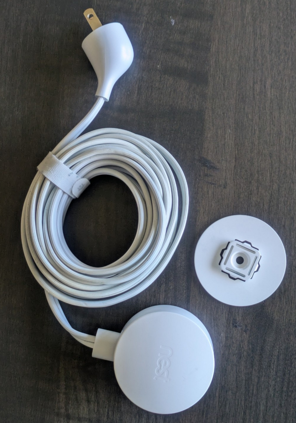 Genuine Google Nest Cam Outdoor Wall Adapter Puck & USB Extension Cable A0038