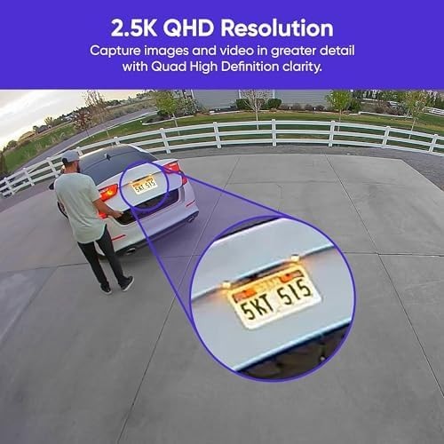 WYZE Floodlight Camera Pro Outdoor Security Camera 180° Wide Motion Detection