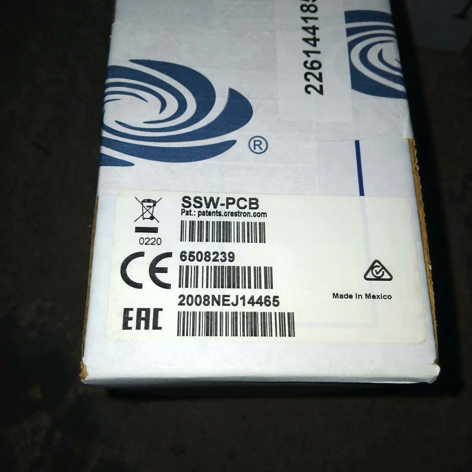 Crestron SSW-PCB Illuminated LED Light PCB for Hallway Signs NEW