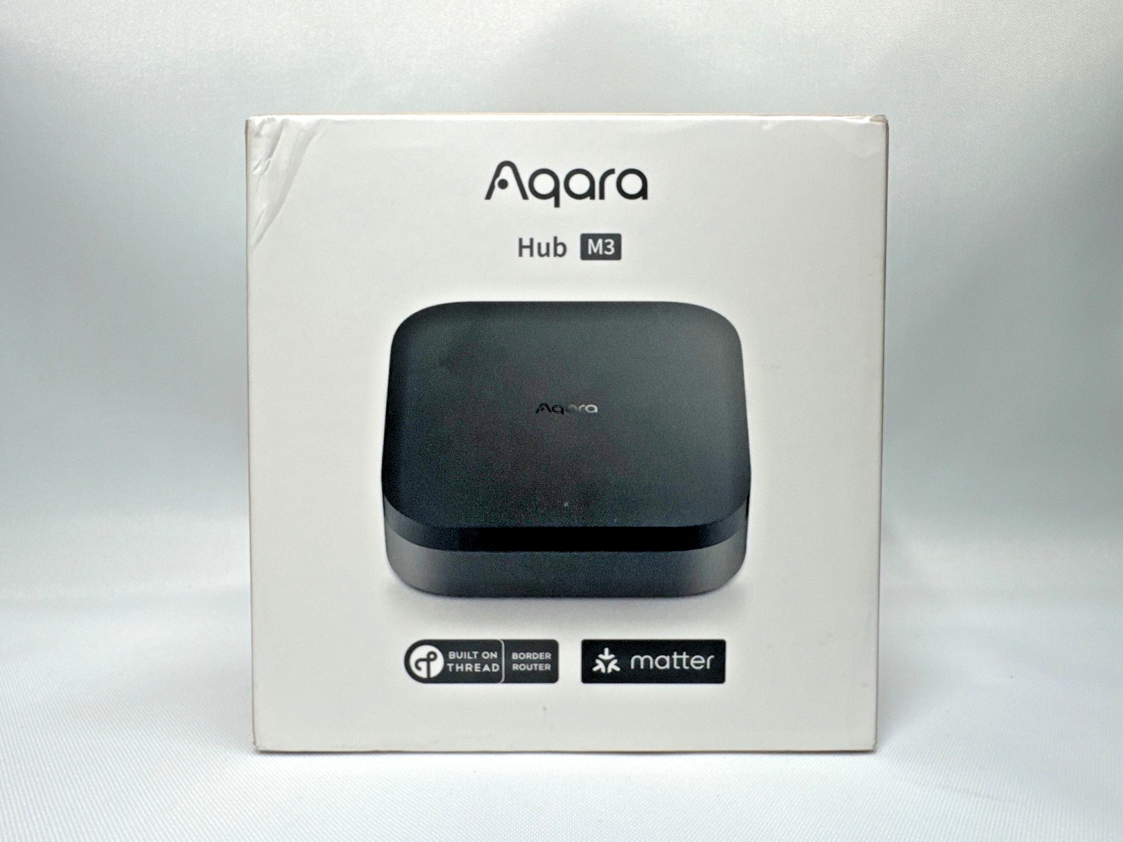 Aqara Hub M3 Matter Router Black Compatible with Apple HomeKit Alexa SmartThings