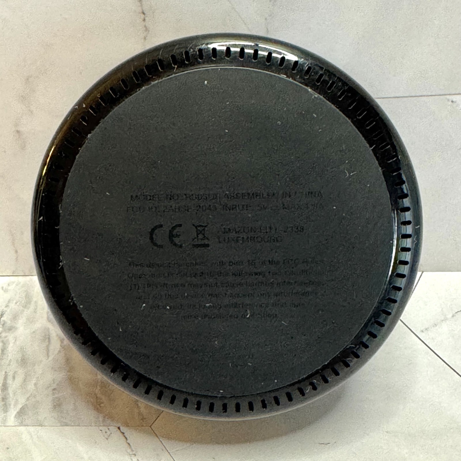 Amazon Echo Dot 2nd Gen Smart Speaker Model RS03QR WORKING No Cord