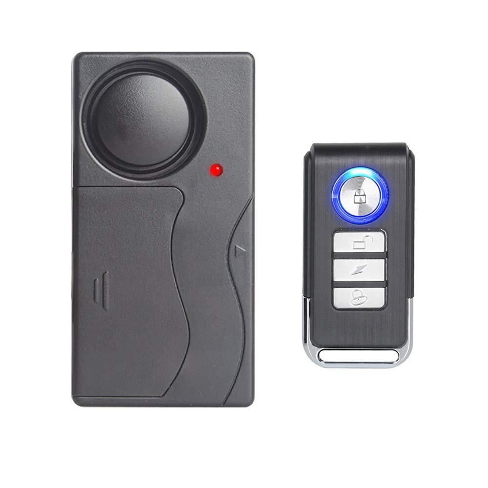 Wireless Vibration Alarm Anti-Theft Burglar Alarm for Bicycle/Bike/Motorcycle…