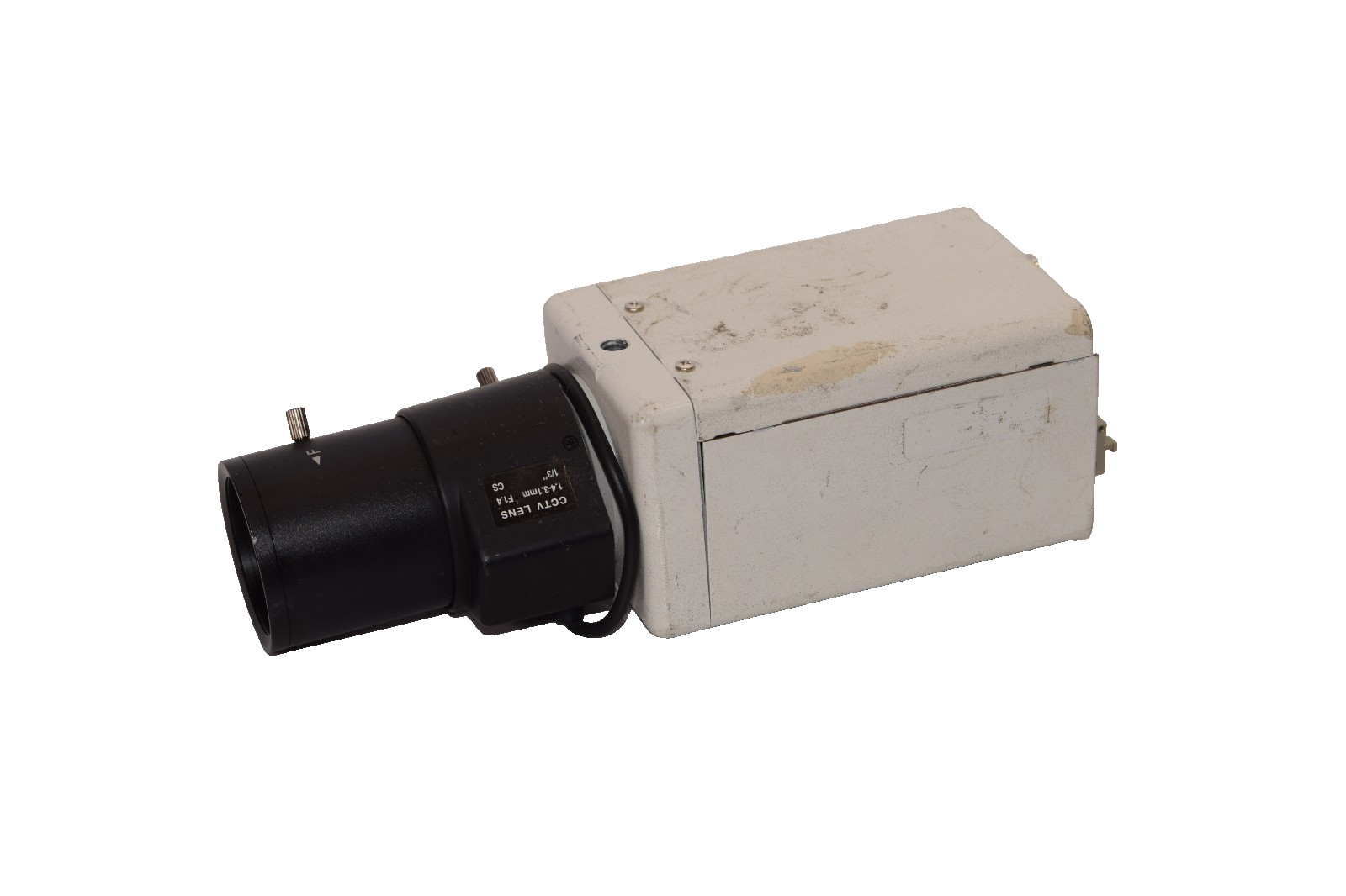 Ikegami Tsushinki ICD-504 CCD Color Security Camera w/ 1.4-3.1mm 1/3″ Lens