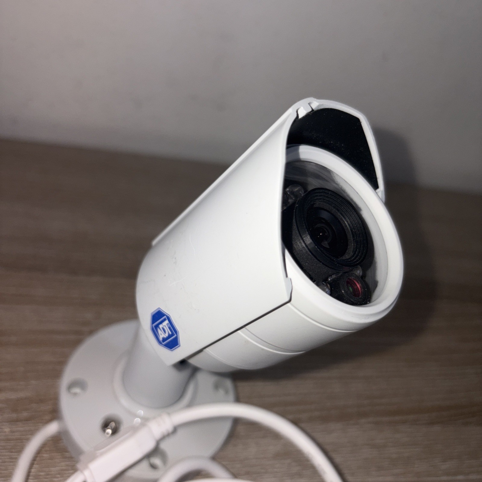 ADT White Security Camera