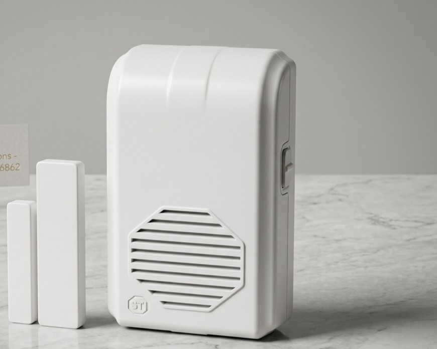 Safety Technology International Wireless Entry Alert Chime w/ Receiver STI-3360