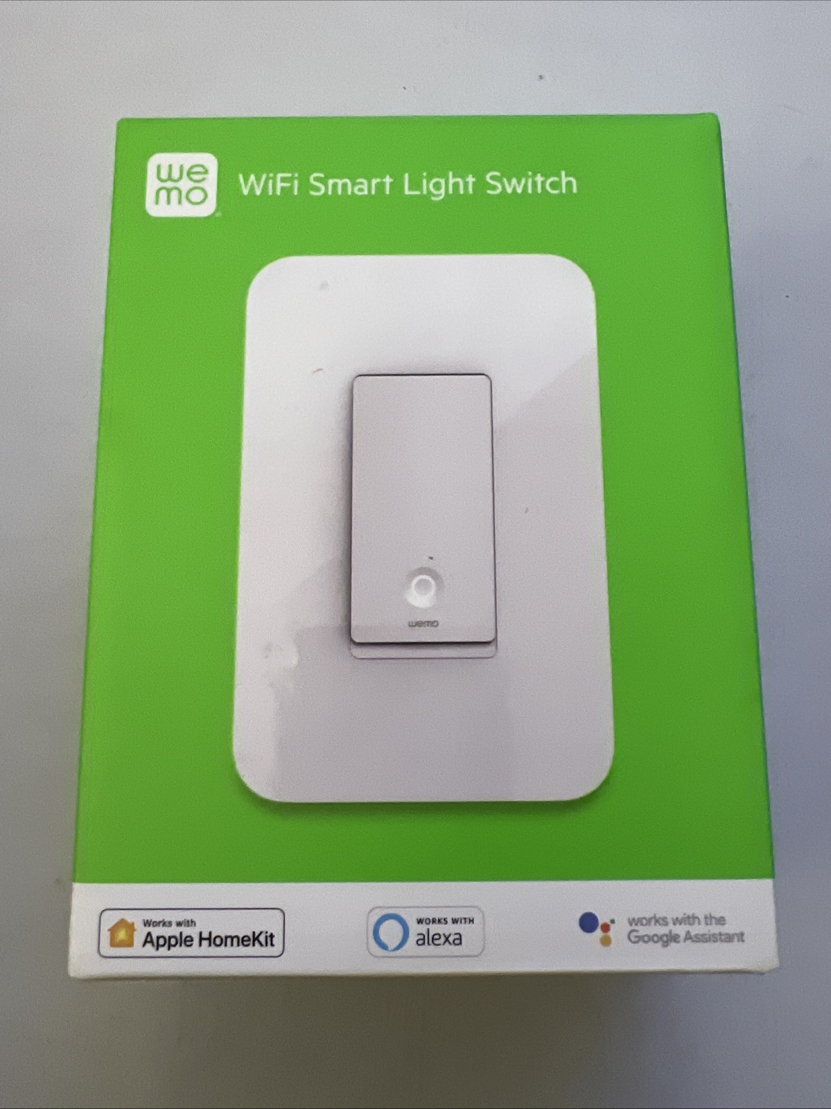 WeMo WiFi Smart Light Switch! Dimmer Voice Control BRAND NEW!