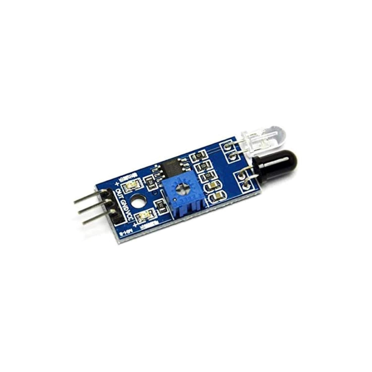 IR Infrared Obstacle Avoidance Sensor (2Pcs) IR Transmitting and Receiving Tube