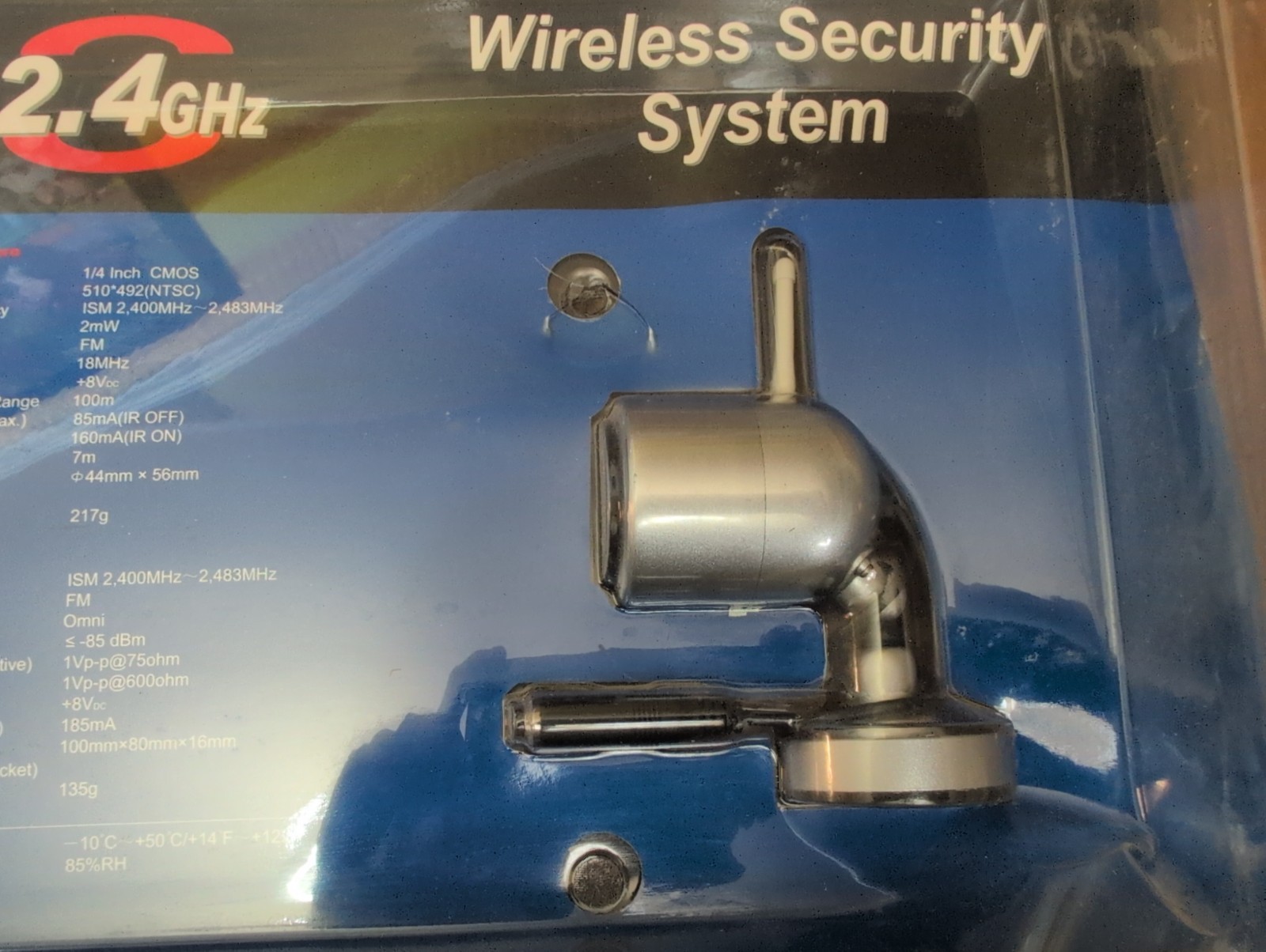 Nortech Wireless Security System E-CMKIT001 2.4GHz Color w/ Audio & Night Vision