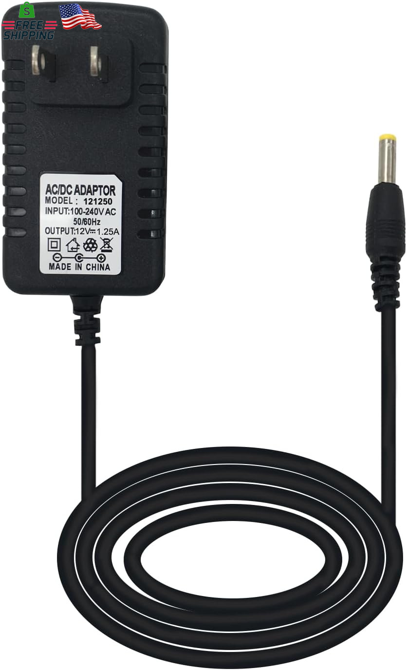 Replacement Power Cord for Alexa Dot & Show 5, 15W Charger Adapter