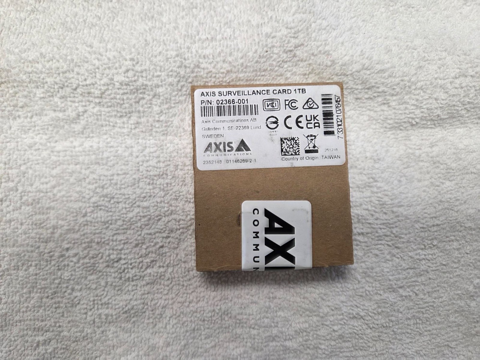 Axis 1TB SD Card – New – Unopened