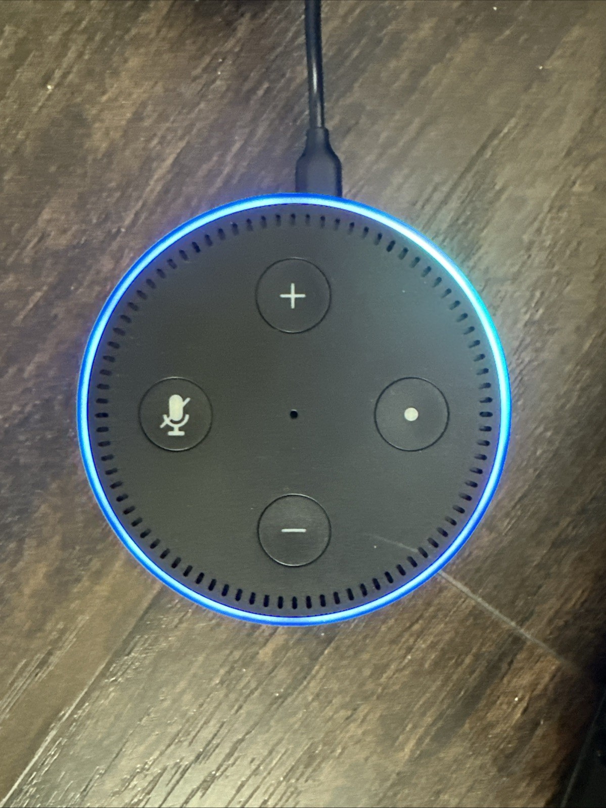 Amazon Echo Dot 2nd Gen RS03QR Smart Wireless Speaker With USB Power Cable