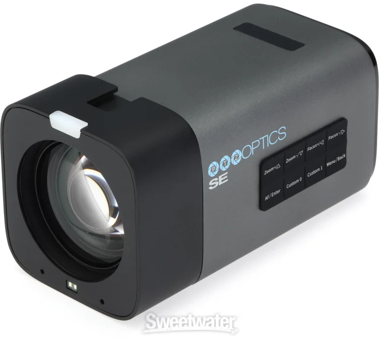 PTZOptics Studio SE 12x Box Camera – Gray