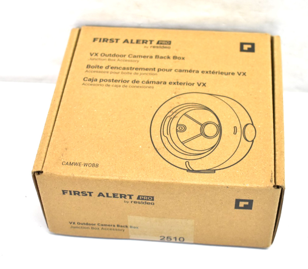 Resideo First Alert Pro VX Outdoor Camera Back Box Junction Box accessory