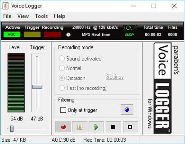 Paraben Consumer Software Voice Logger – Secure Your Computer by Recording Audio