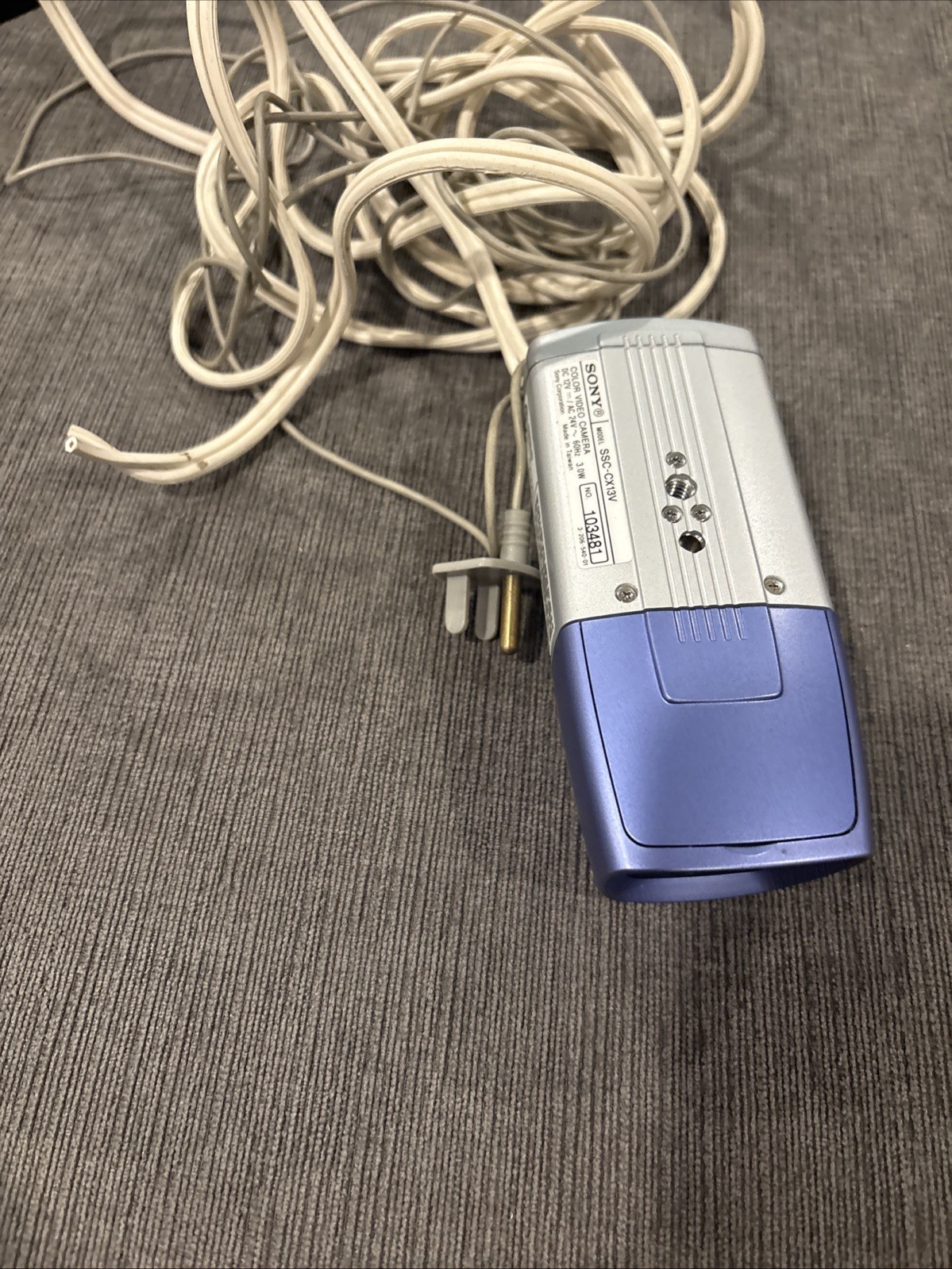 Sony SSC-CX13V Vari-focal Lens Built-in Camera Unit Color Video Camera